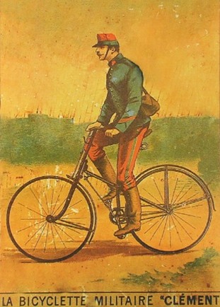 fiets met luchtbanden